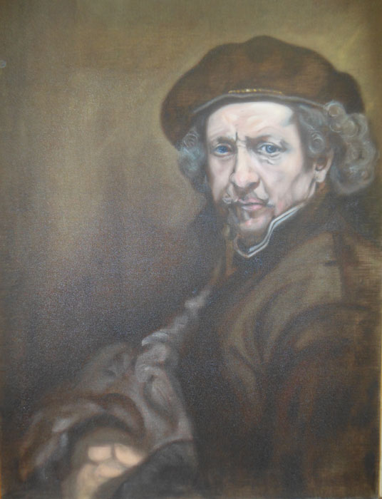 Rembrandt-self- portrait
